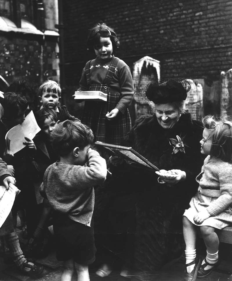 Maria Montessori en 1951